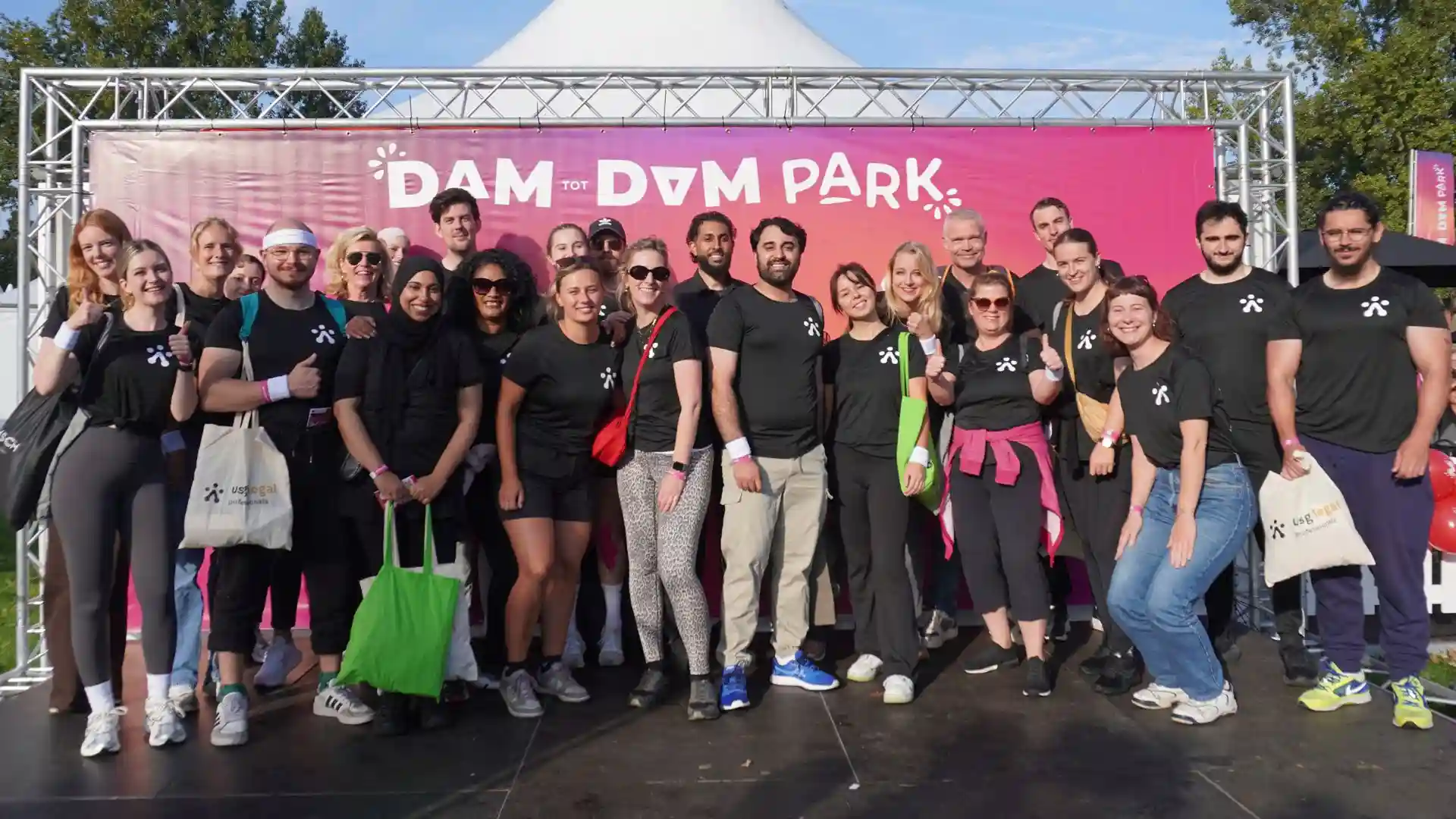 USG Professionals Pink Ribbon Dam tot Dam Wandeltocht 2025