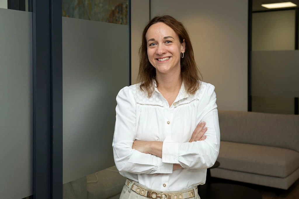 Dame witte blouse