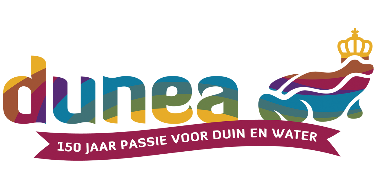 Dunea logo 150 jaar passie voor duin en water