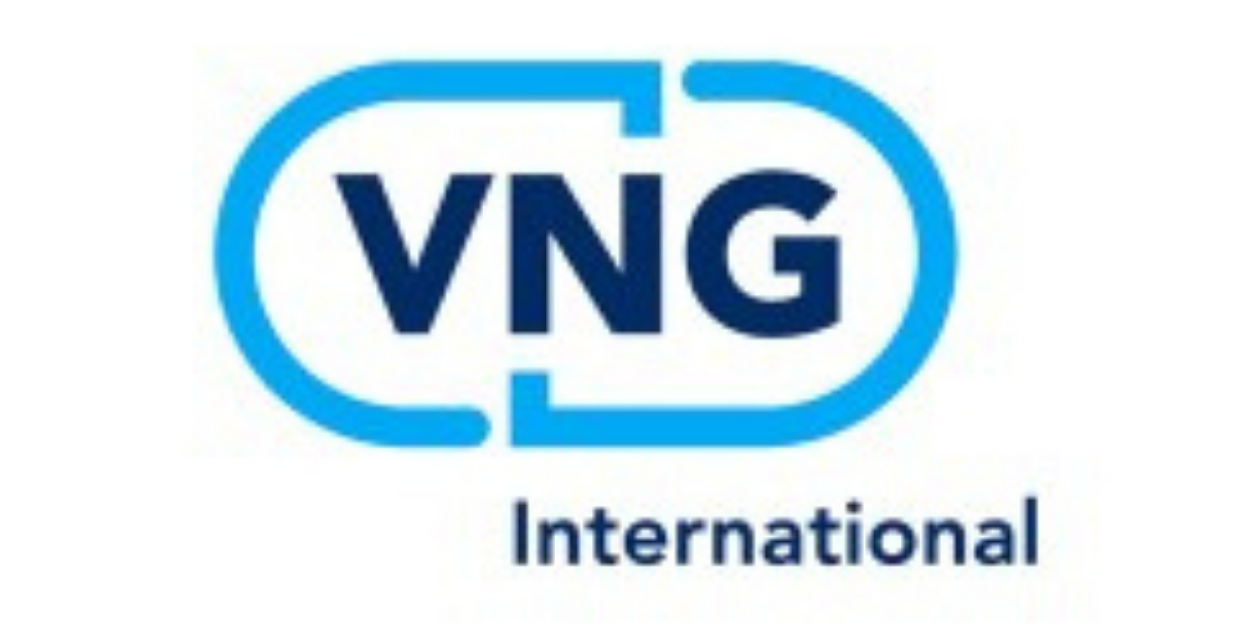 Logo licht en donkerblauw VNG